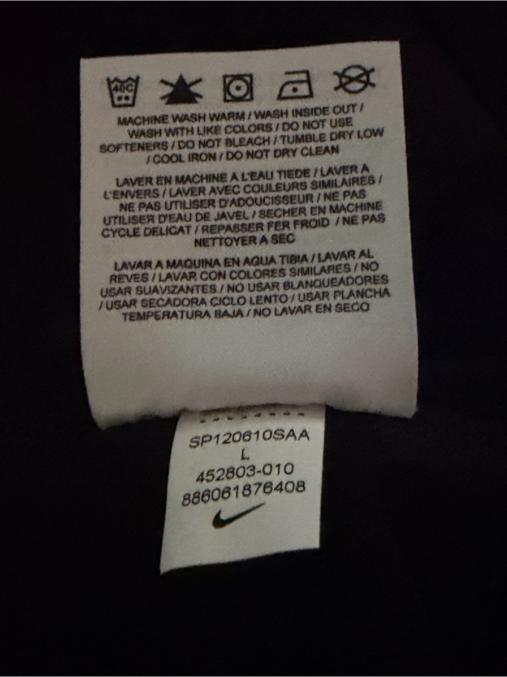 Nike Golf Tour Women's Athletic Skort with Zip Pockets - Picture 6 of 8
